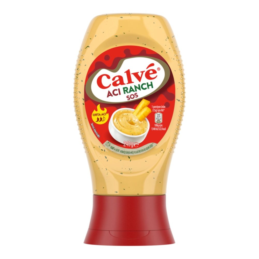 Calve Acı Ranch Sos 240 G
