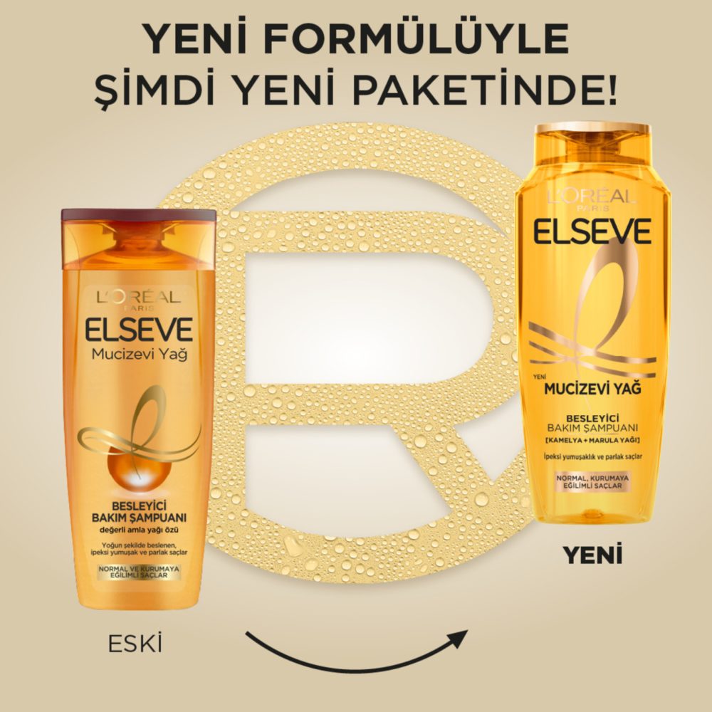 Elseve Mucizevi Yağ Besleyici Bakım Şampuanı 300 Ml