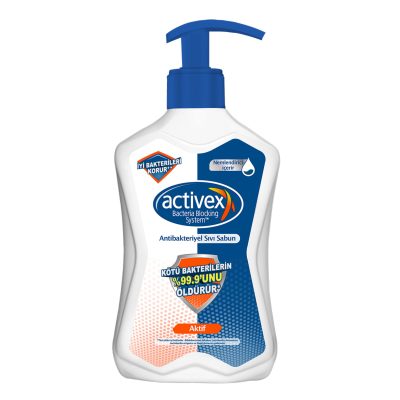 Activex Aktif Antibakteriyel Sıvı Sabun 500 Ml