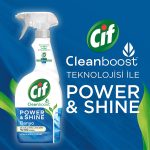 Cif Power & Shine Sprey Banyo Kireç Çözücü 2 x 750 Ml