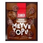 Züber Kakao Parçacıklı Meyve Topu 80 G