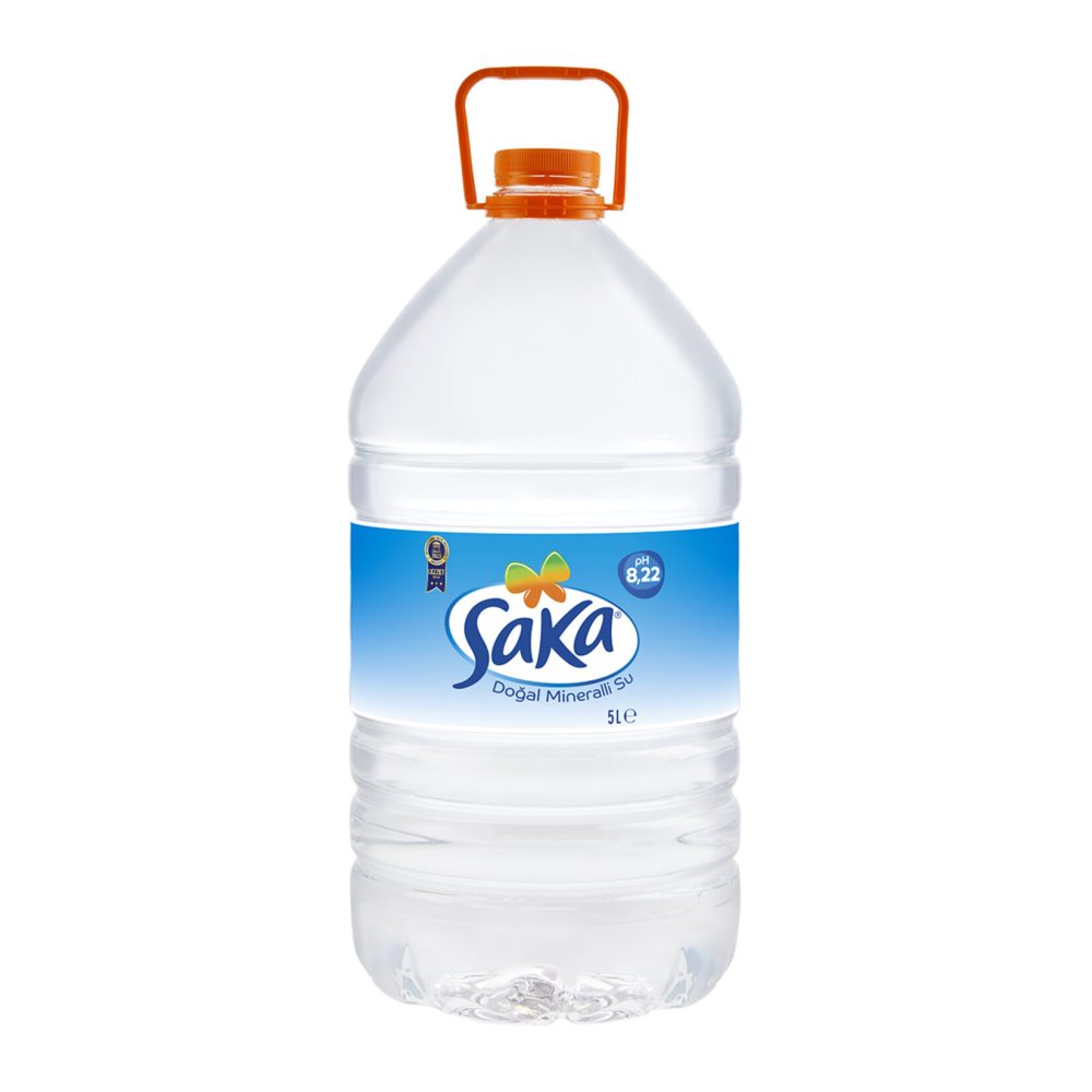 Saka Doğal Mineralli Su 5 L