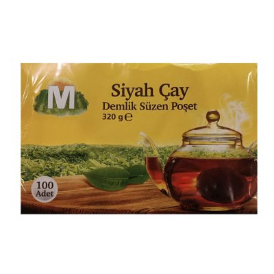 Migros Demlik Poşet Siyah Çay 100 x 3.2 G