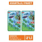 Domestos Wc Blok 2'li Çam Ferahlığı 2x100 G