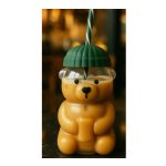 Cambu Borosilikat Cam Teddy Pipetli Mug 600 Ml