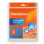 Macromax Mikrofiber Cam Bezi 2'li