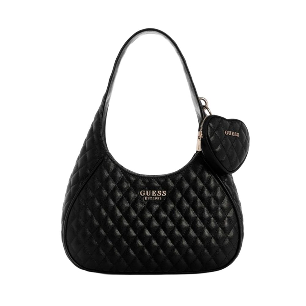 Guess QG989401-Black Atabey Kadın Omuz Çantası Siyah
