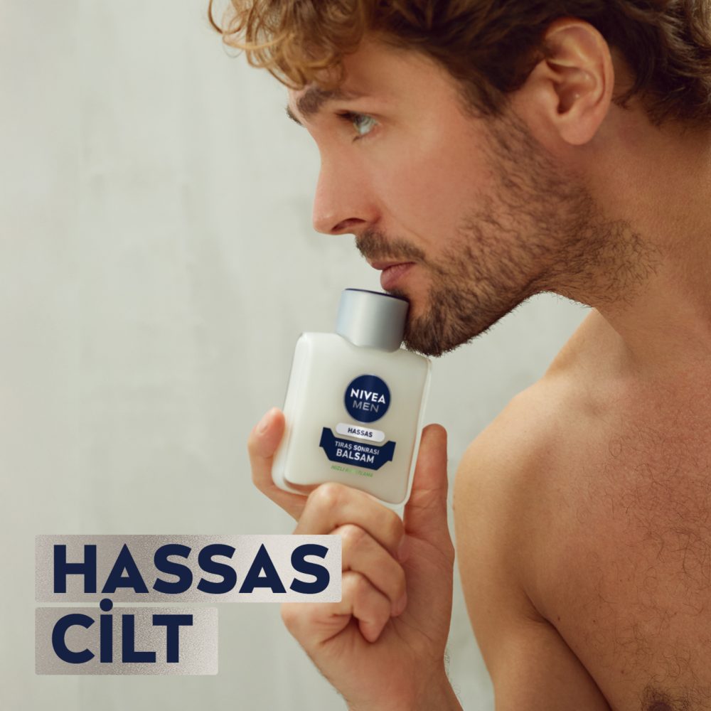 NIVEA MEN Erkek Hassas Ciltler İçin Tıraş Sonrası Balsam 100 ml