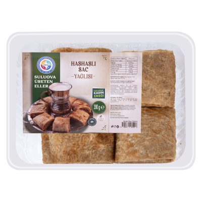 Suluova Üreten Eller Haşhaşlı Sac Yağlısı 390 G