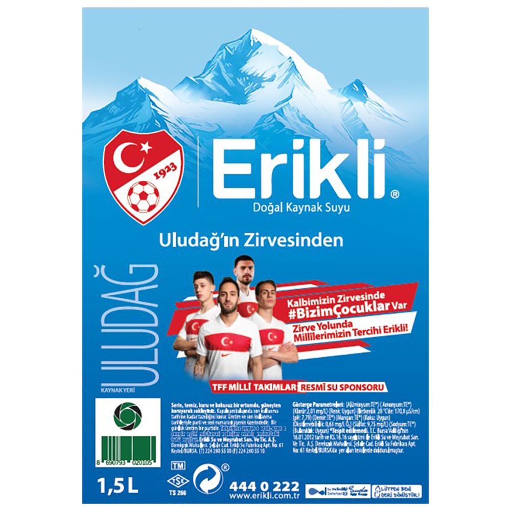 Erikli Su 1,5 L