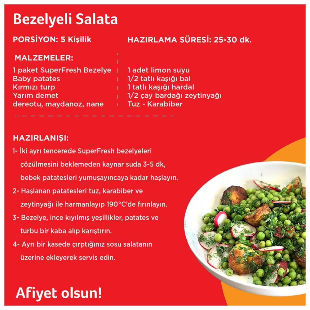 Superfresh Bezelye 450 G
