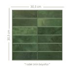Stickez 3D Yapışkanlı Duvar Karosu 30.5x30.5 Cm 4'lü Paket
