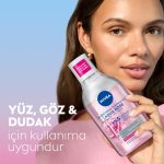 NIVEA Aqua Rose Çift Fazlı Micellar Makyaj Temizleme Suyu 400 Ml