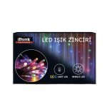 i'think Yılbaşı Renkli Led Işık Zincir 100 Led LS-940