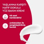 NIVEA Hafif Dokulu Yaşlanma Karşıtı Yüz Bakım Kremi 100 Ml
