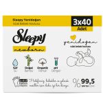 Sleepy Natural Yenidoğan Islak Havlu 3 x 40'lı