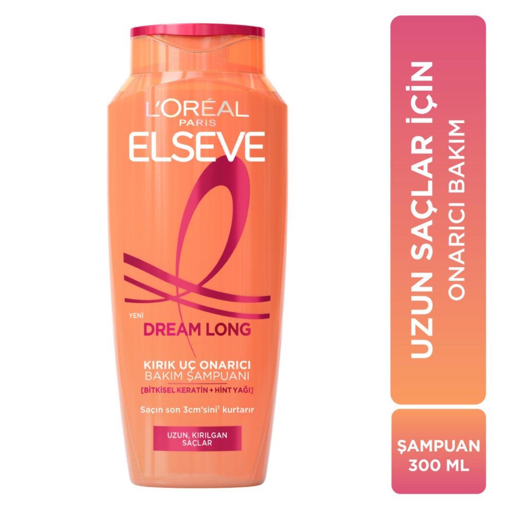 Elseve Dream Long Kırık Uç Onarıcı Bakım Şampuanı 300 Ml