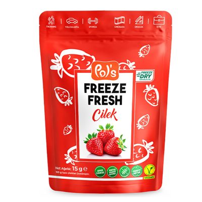Pol's Freeze Fresh Çilek 15 G
