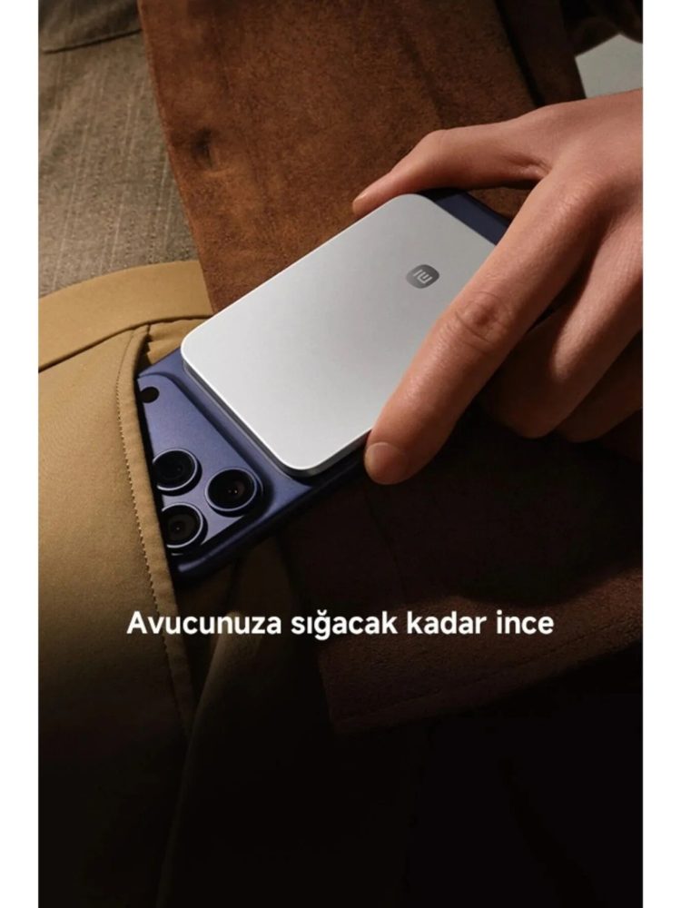 Xiaomi Ultrathin Magnetic Powerbank 5000 Mah 15 W Siyah