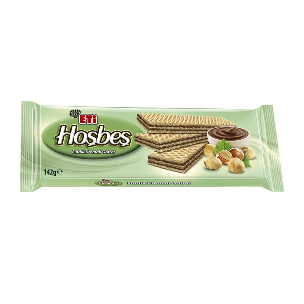 Eti Hoşbeş Fındık Kremalı Gofret 142 G