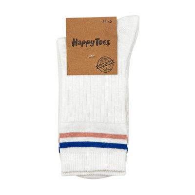 Happy Toes Kadın Çizgili Spor Çorap 36/40