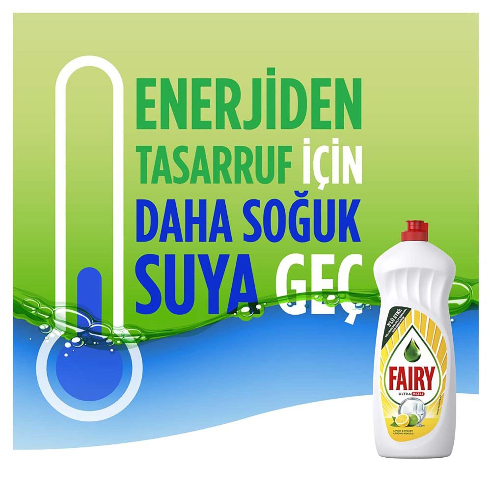 Fairy Limon Kokulu Elde Yıkama Süper Ekonomik Paket 2.6 L