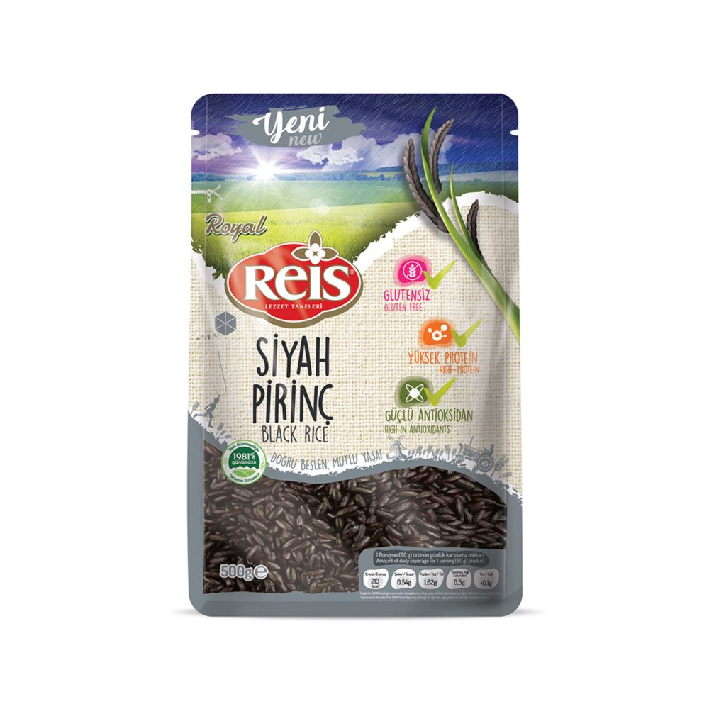 Reis Royal Siyah Pirinç 500 G