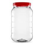 Sarkap Kapaklı Pet Kavanoz 3000 Ml