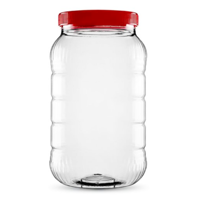Sarkap Kapaklı Pet Kavanoz 3000 Ml