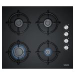 Siemens IQ100 EO6C6PB11O Doğalgazlı Ankastre Siyah Ocak