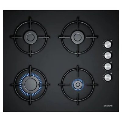 Siemens IQ100 EO6C6PB11O Doğalgazlı Ankastre Siyah Ocak
