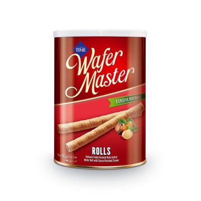 Çizmeci Time Fındıklı Wafer Master Teneke 400 G