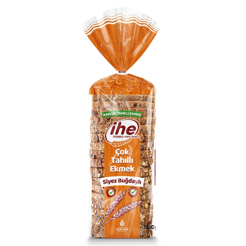 İhe Tahıl Ambarı Çok Tahıllı Ekmek 500 G