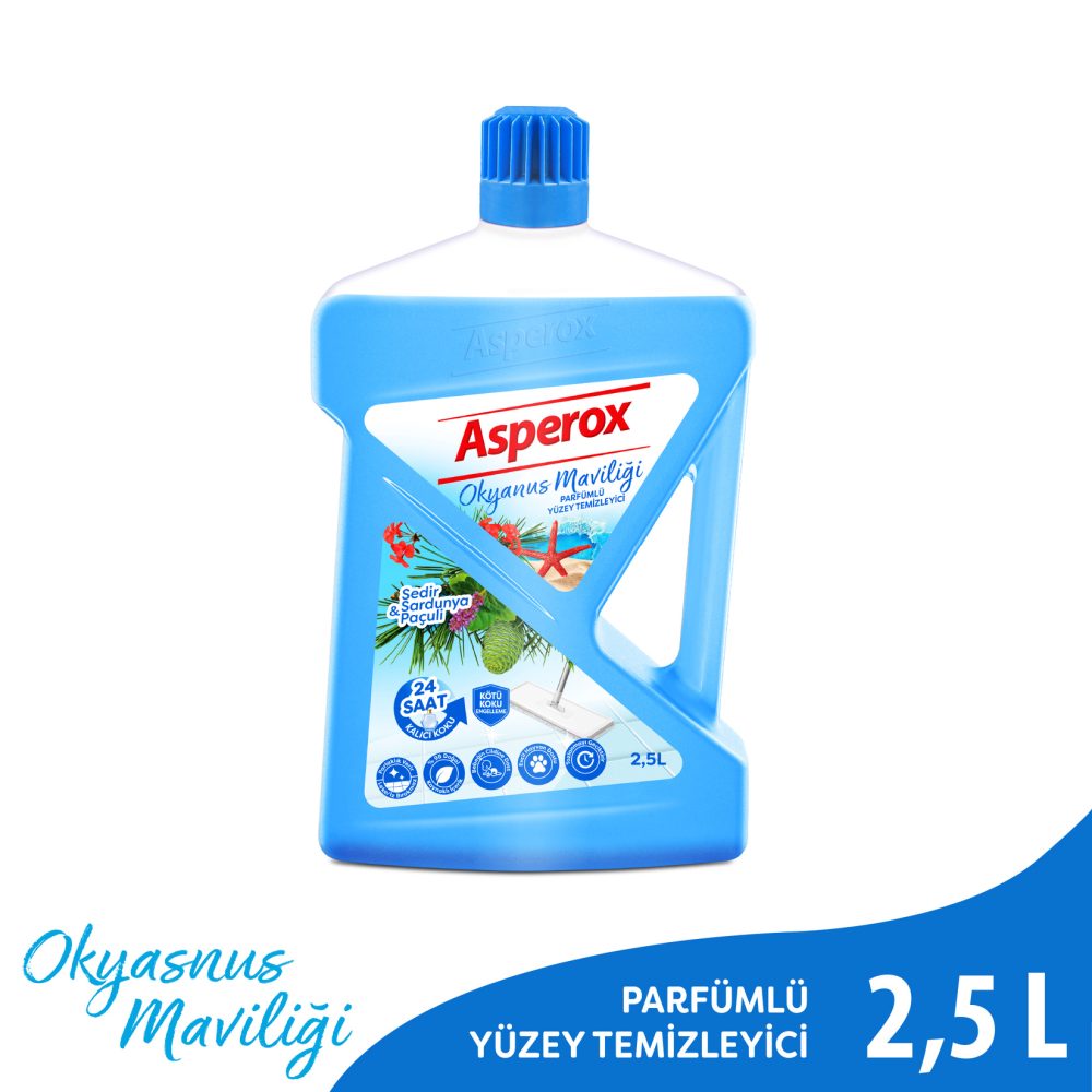 Asperox Yüzey Temizleyici Okyanus Maviliği 2.5 L