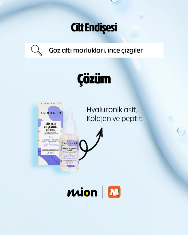 Shoshin Göz Altı ve Çevresi Serumu 30 Ml