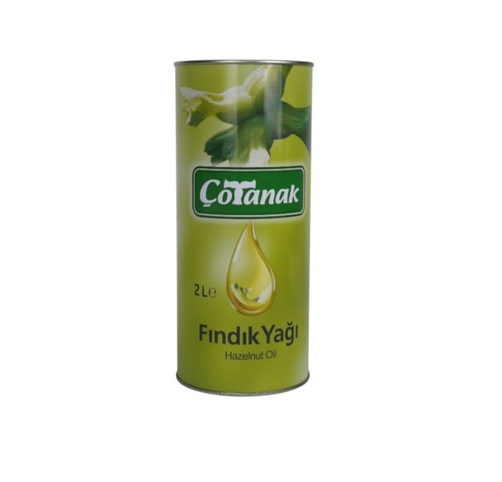 Çotanak Fındık Yağı 2 L Teneke