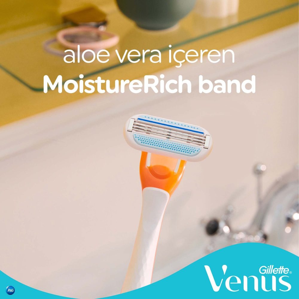Gillette Venus Tıraş Makinesi Riviera Kadın 2'li