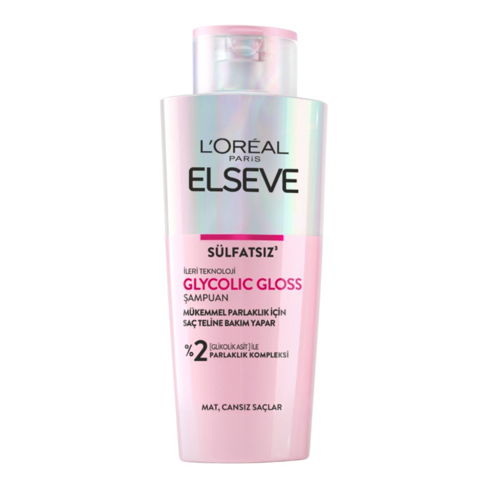 L'Oréal Paris Elseve Glycolic Gloss Bakım Yapan Şampuan 200 Ml