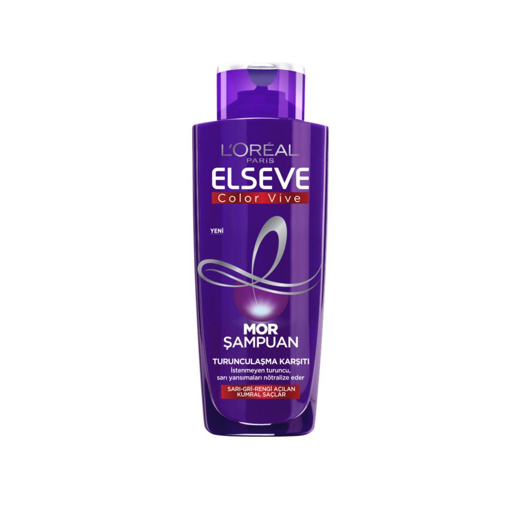 L'Oréal Paris Elseve Turunculaşma Karşıtı Mor Şampuan 200 Ml