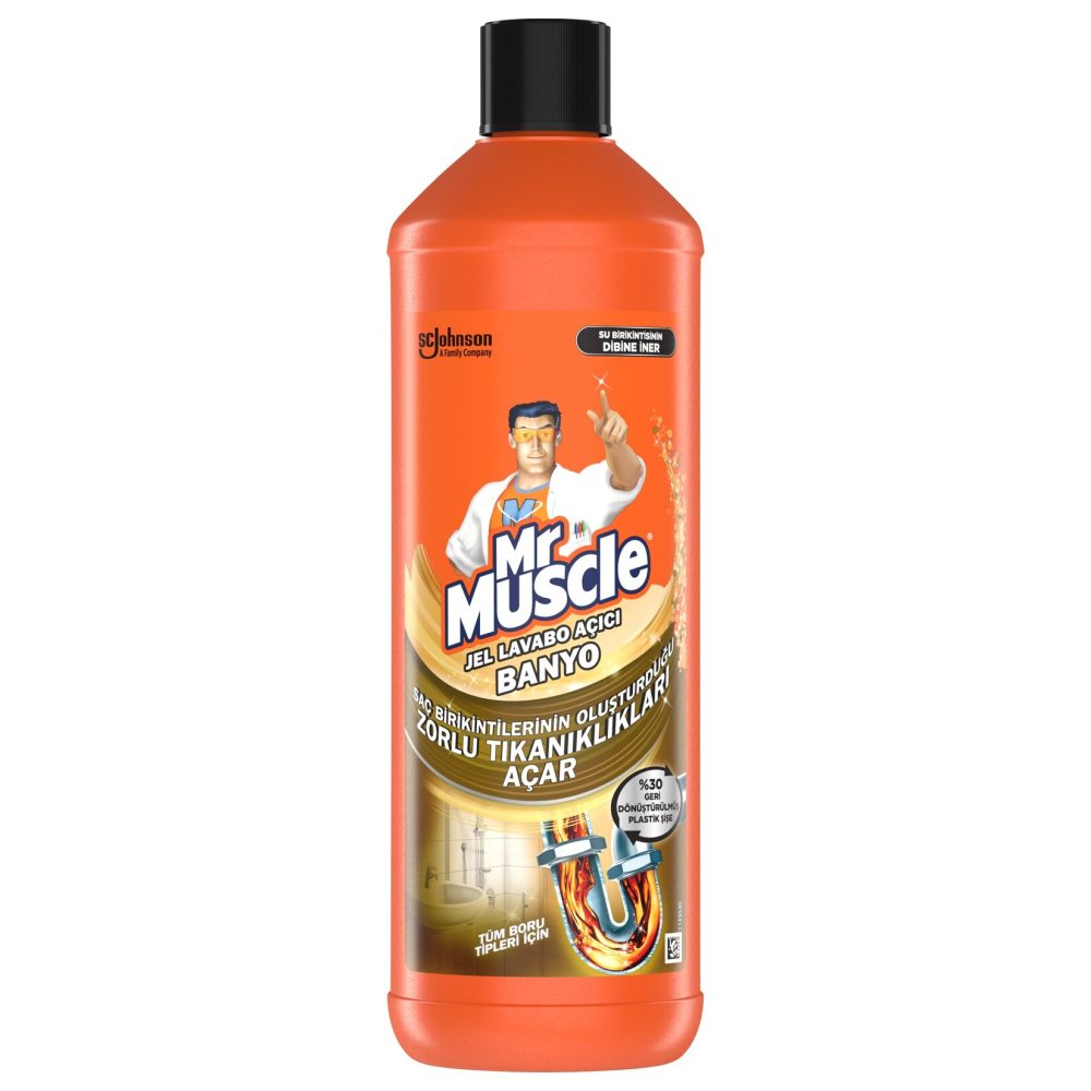 Mr. Muscle Jel Lavabo Açıcı 1 L