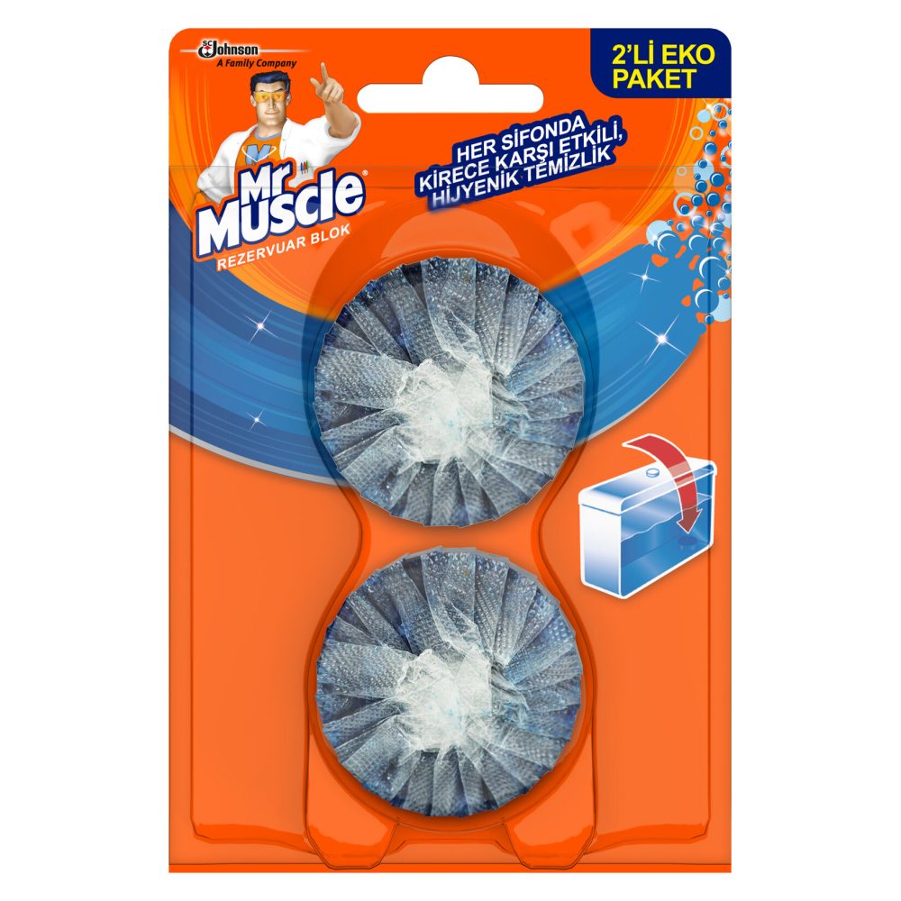 Mr. Muscle Rezervuar Blok 2 x 50 G