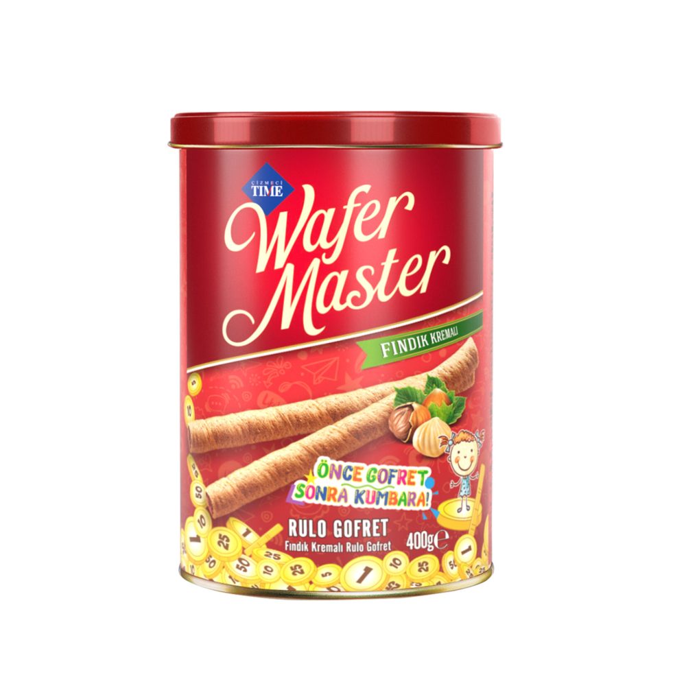 Çizmeci Time Wafer Master Teneke Kutu Özel Tasarım 400 G