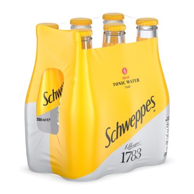 Schweppes Tonik Cam Şişe 6x250 ML