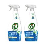 Cif Power & Shine Sprey Banyo Kireç Çözücü 2 x 750 Ml
