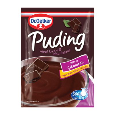 Dr.Oetker Puding Bitter Çikolatalı 111 G