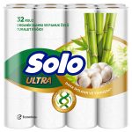 Solo Ultra Organik Bambu & Pamuk Özlü Tuvalet Kağıdı 32'li