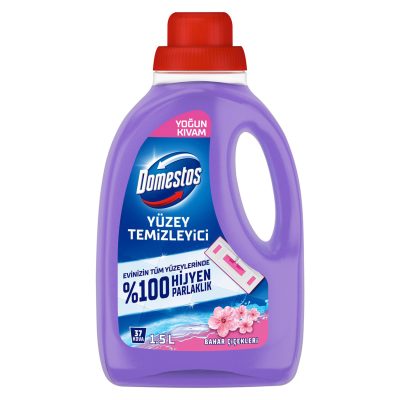 Domestos Yoğun Kıvamlı Yüzey Temizleyici Bahar Çiçekleri 1500 Ml