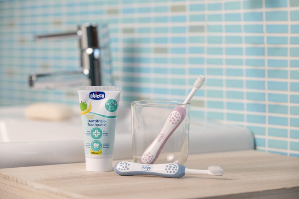Chicco Diş Fırçası 6-36 Ay Mavi
