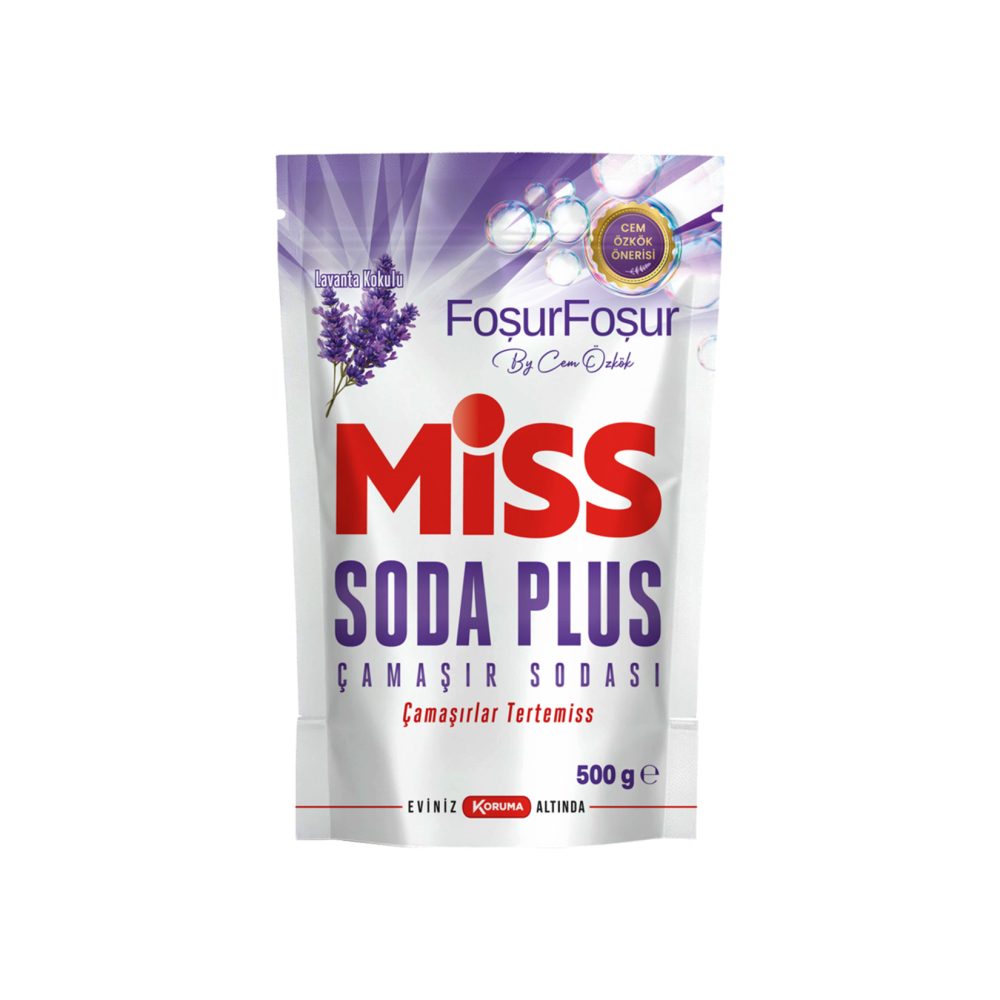 Miss Soda Plus Lavanta Kokulu 500 G