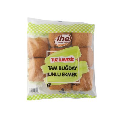 İhe Tuz İlave Edilmemiş Tam Buğday Unlu Ekmek 400 G